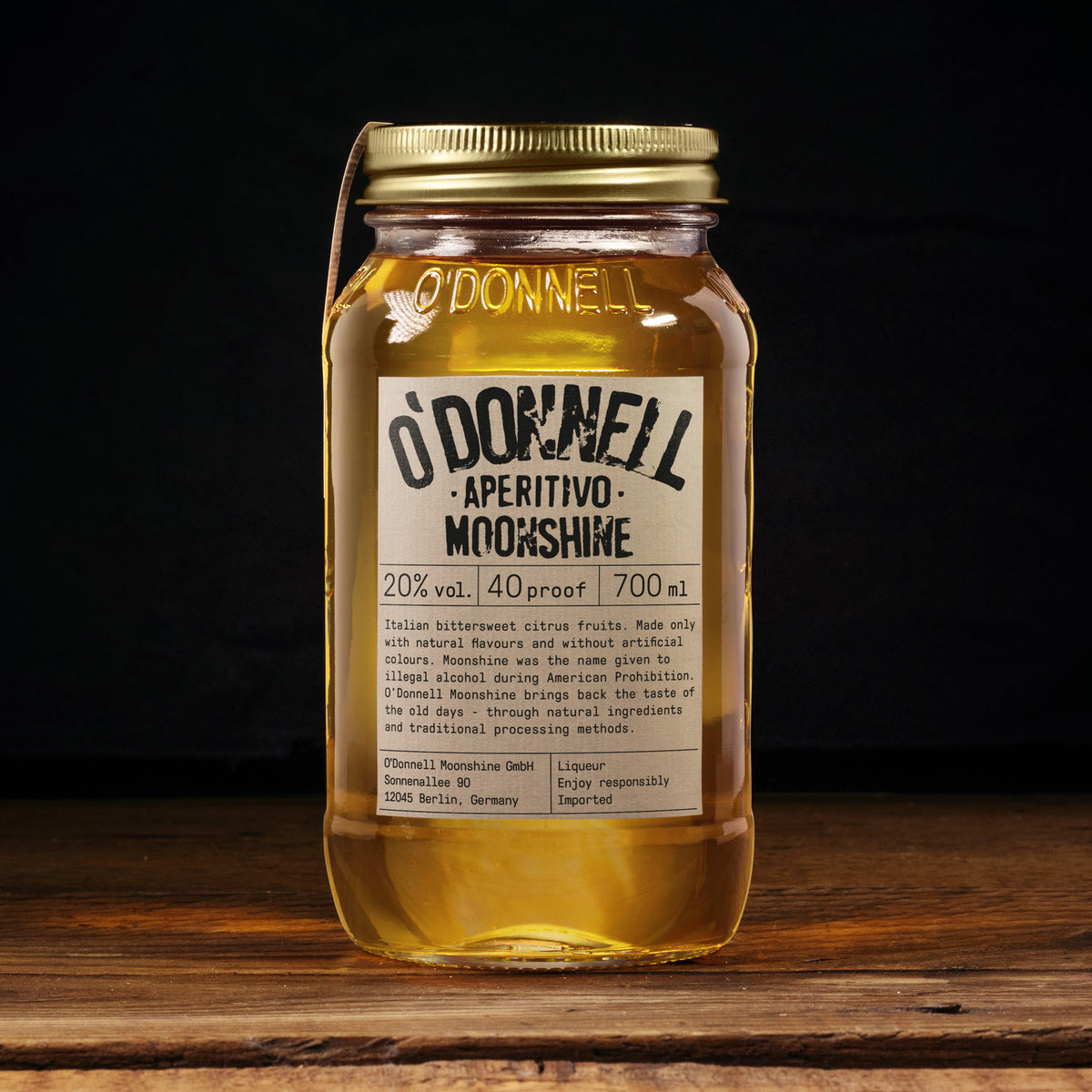 Aperitivo 700ml Moonshine jar