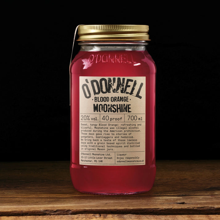 Blood Orange 700ml Moonshine jar