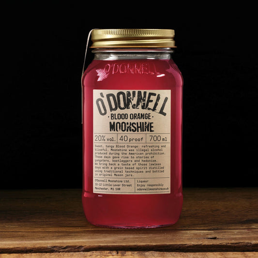 Blood Orange 700ml Moonshine jar