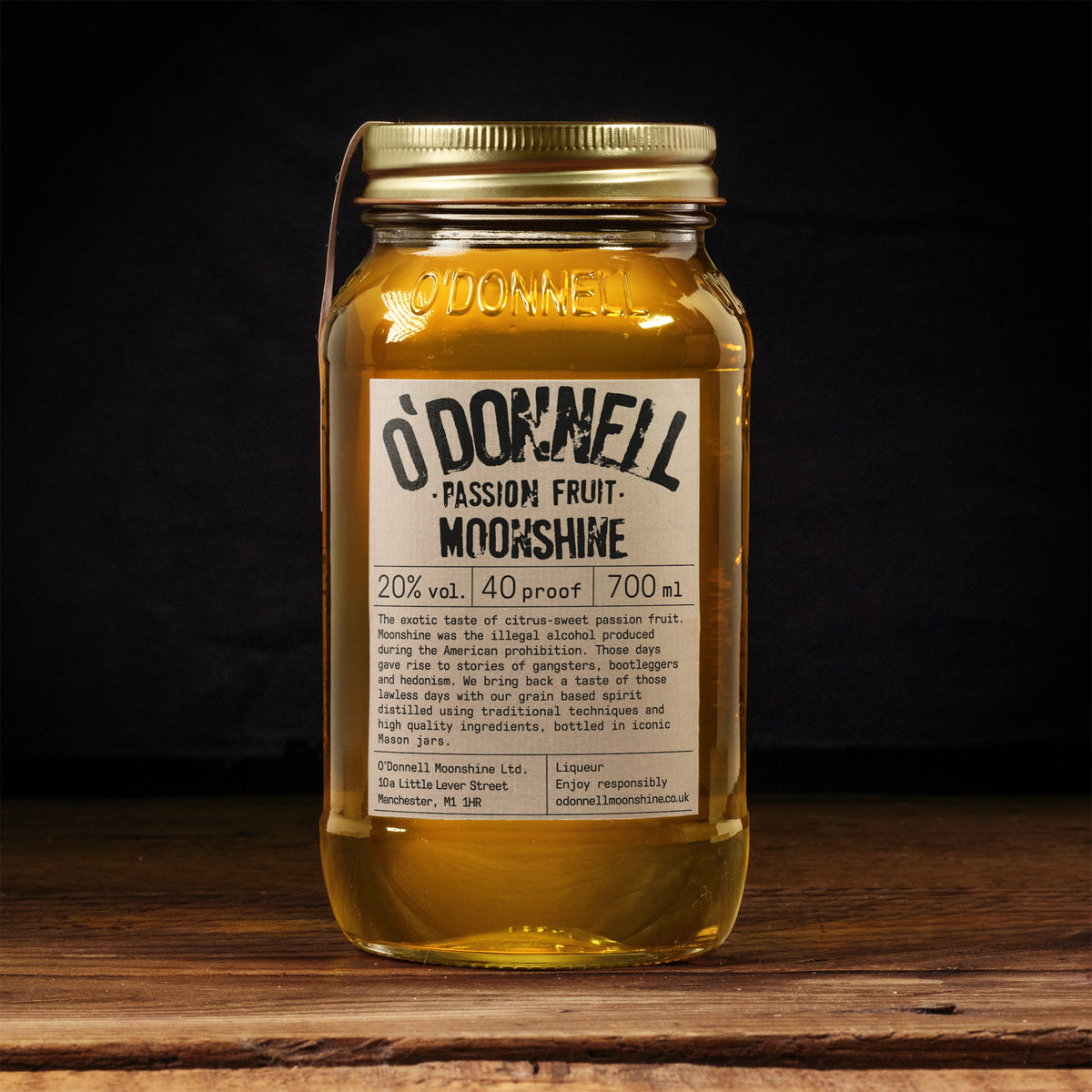 passion fruit 700ml Moonshine jar