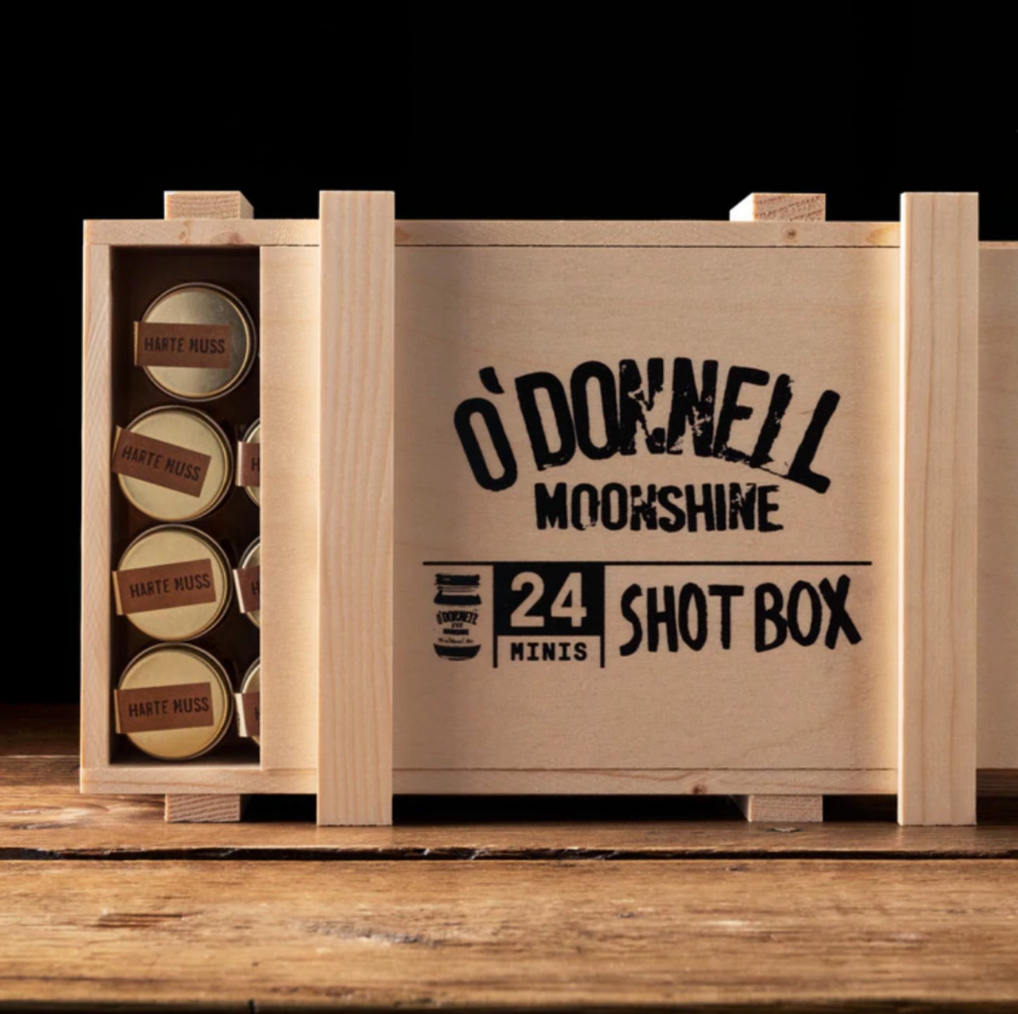 O'Donnell Moonshine shot box 24 minis