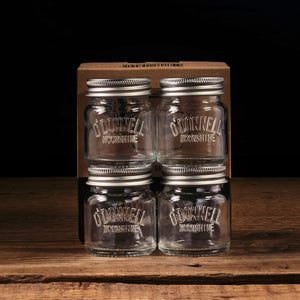 Embossed Shot Glasses (x4)