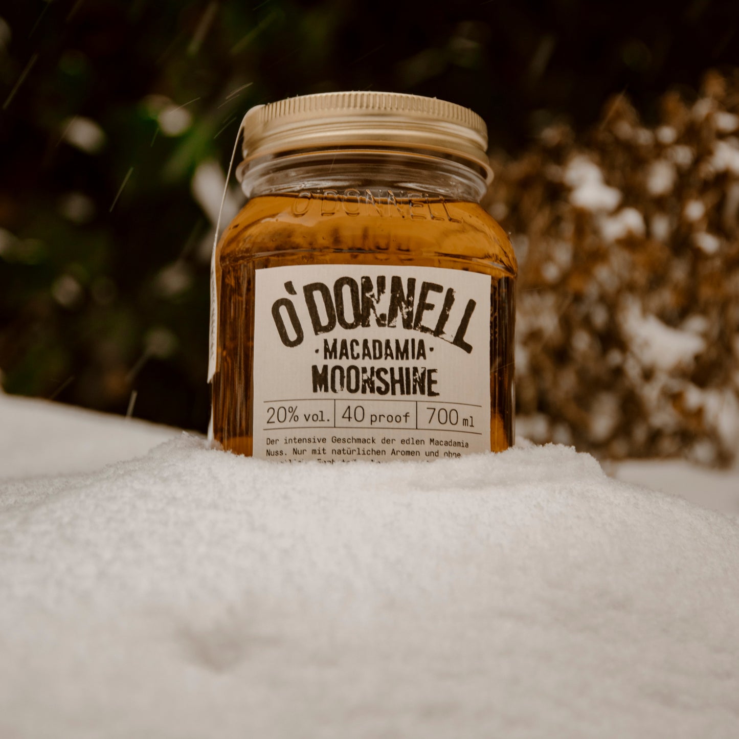 O'Donnell Moonshine macadamia mood image with snow