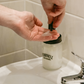 O'Donnell Moonshine soap dispenser lid in use
