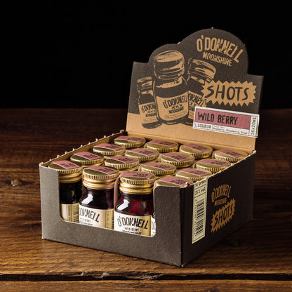 O'Donnell Moonshine 16er box of 16 micros wild berry